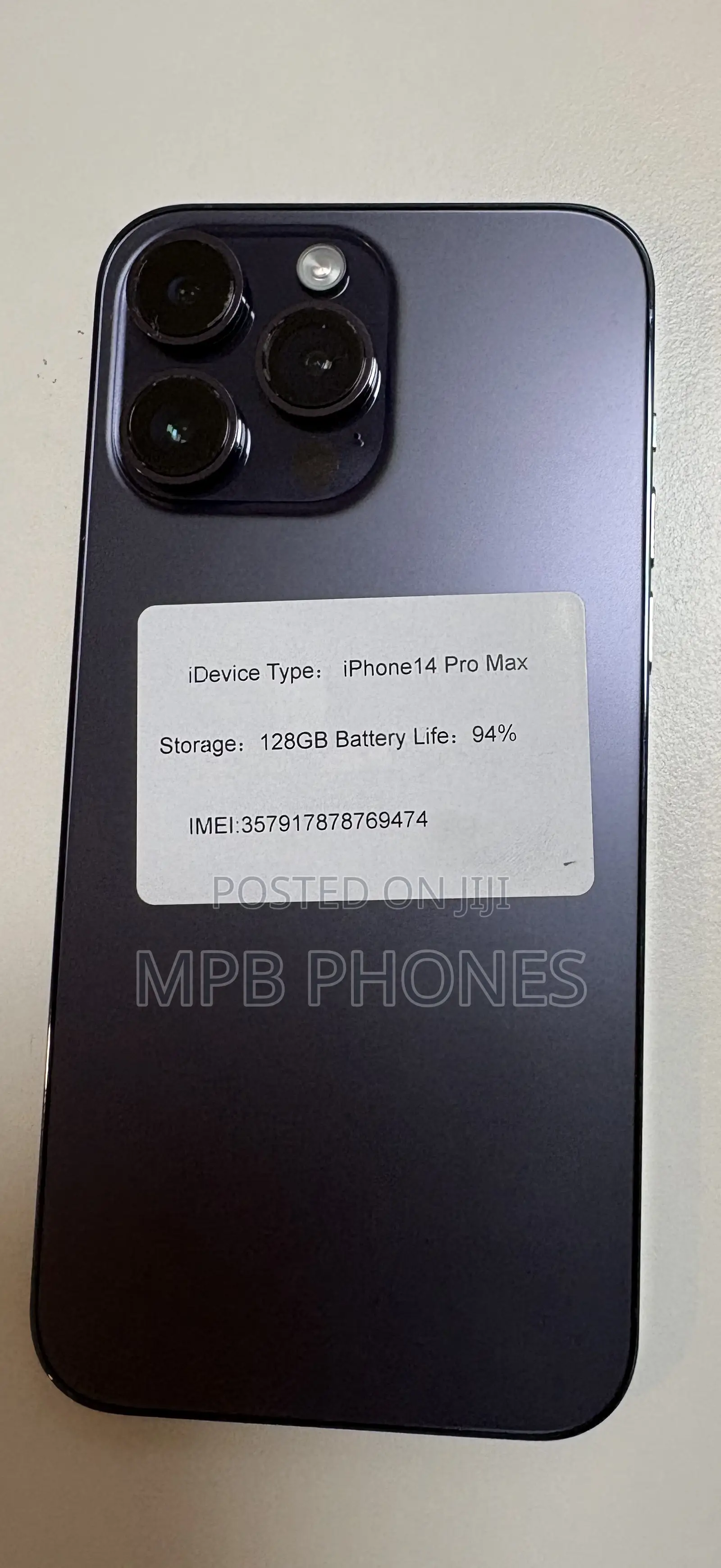 Apple iPhone 14 Pro Max 128 GB Purple