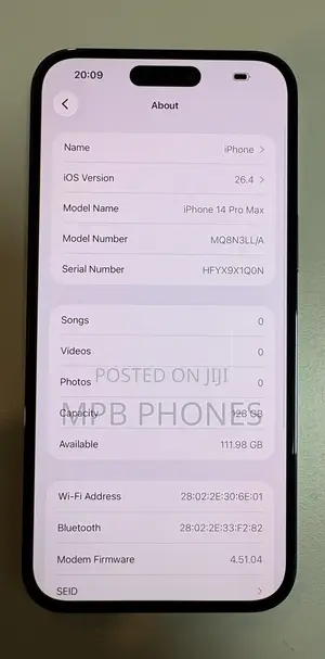 Apple iPhone 14 Pro Max 128 GB Purple