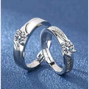 2pcs Engagement/Wedding Couple Rings Jewelry