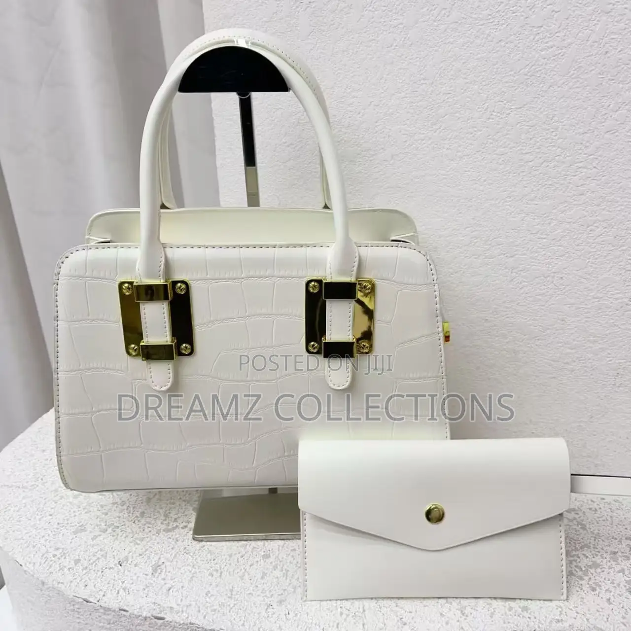 Crocodile Texture Handbag