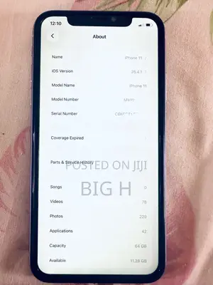 Apple iPhone 11 64 GB Purple