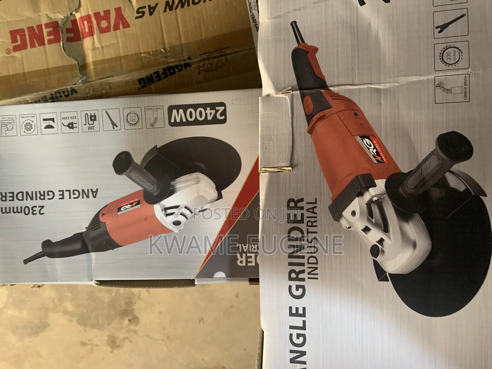 9” NRG Angle Grinding Machine 2400w_bontos Trading Enterprise