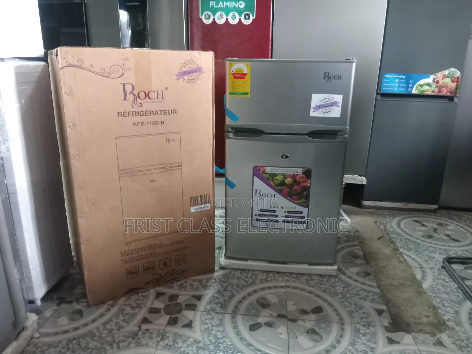 Roch Fridge Elegant Cold Comfort Fridge Quiet Freshness