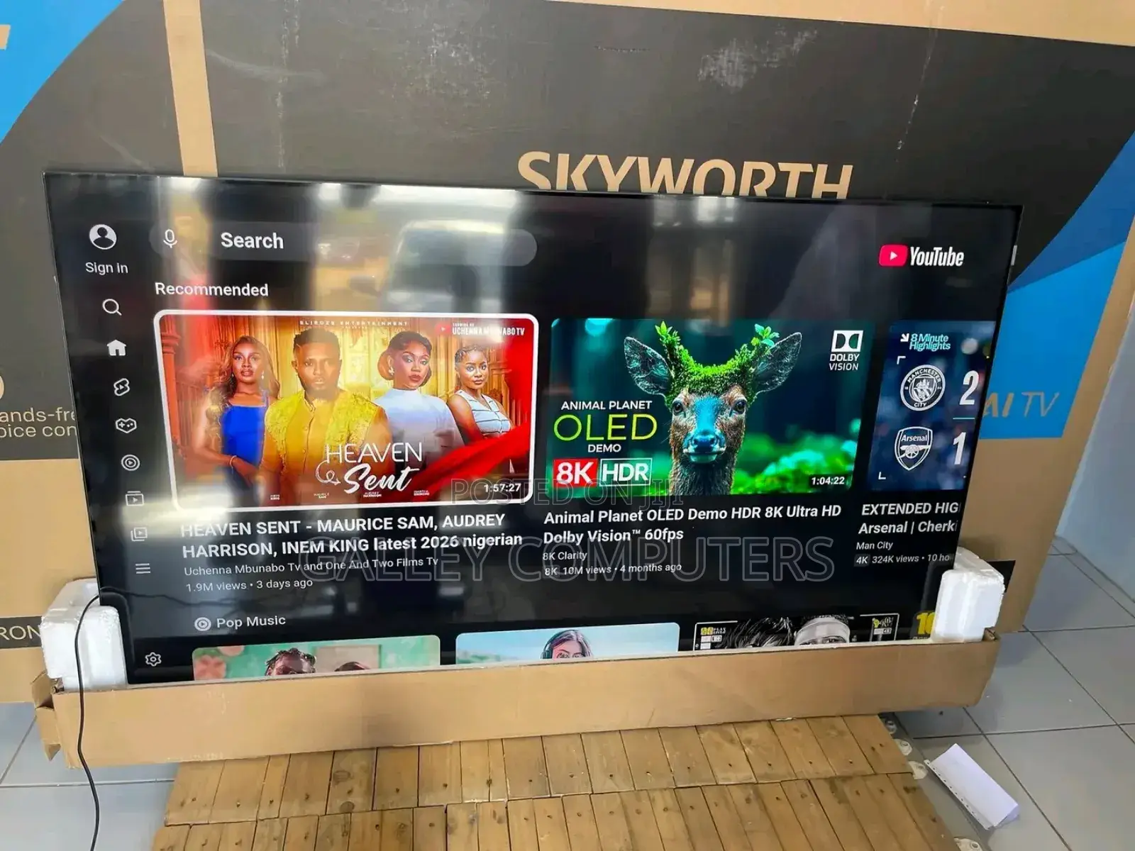 55inches Google Tv