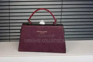 Trapezoid Handbag With Strap