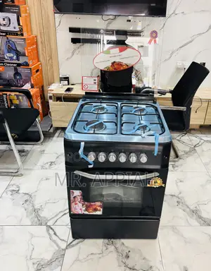 Fresh in Box Ferre 60x60cm 4 Gas Freestanding Gas Cooker(Oven Grill)