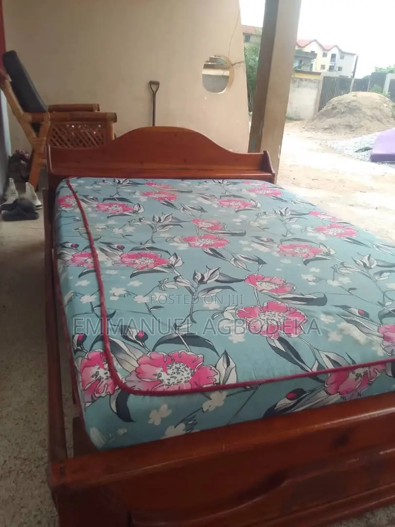 One and Half Mattress With Bedframe