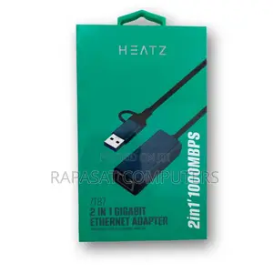 Heatz Zt87 2-in-1 Gigabit Ethernet Adapter