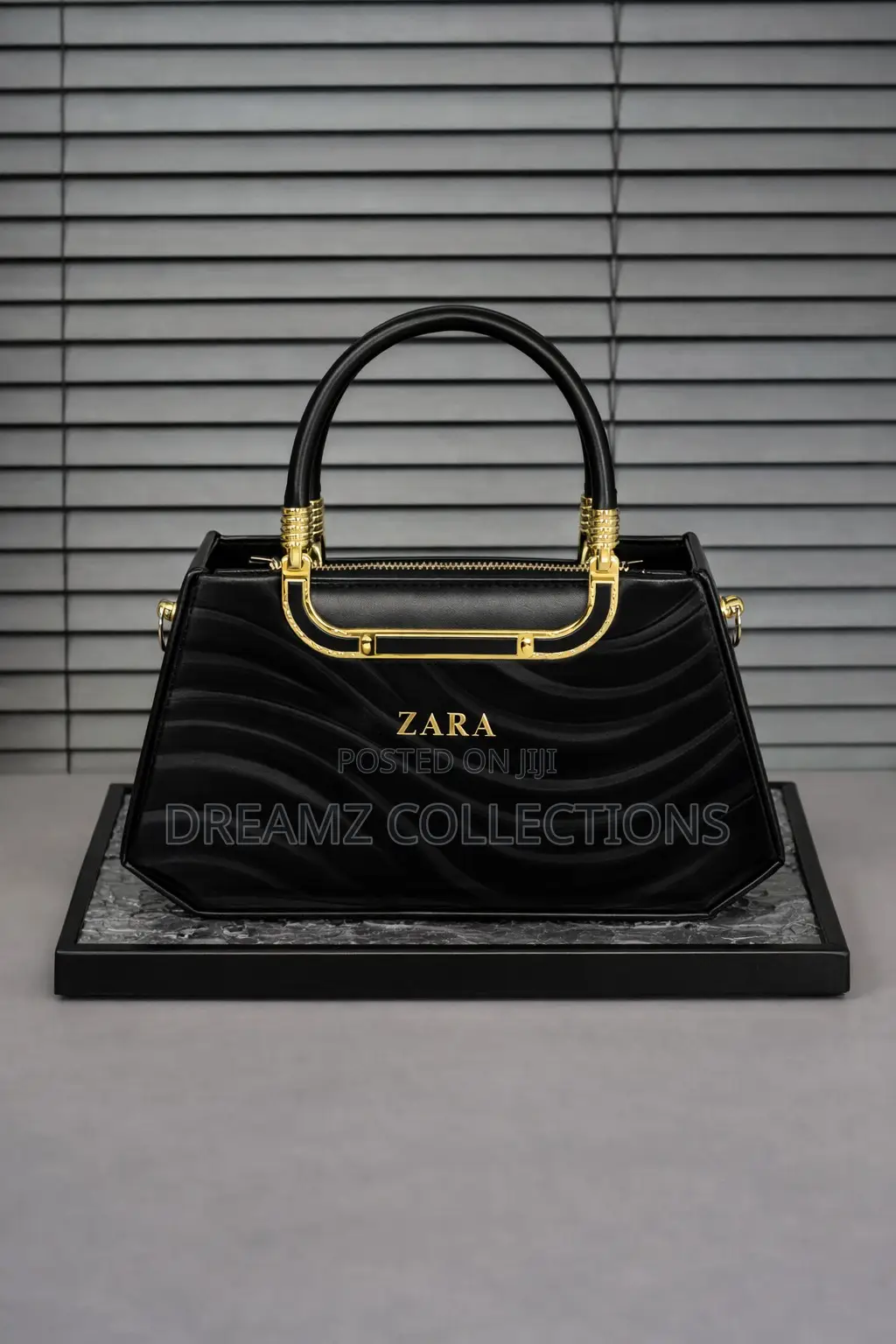 Zara Embossed Pattern Handbag
