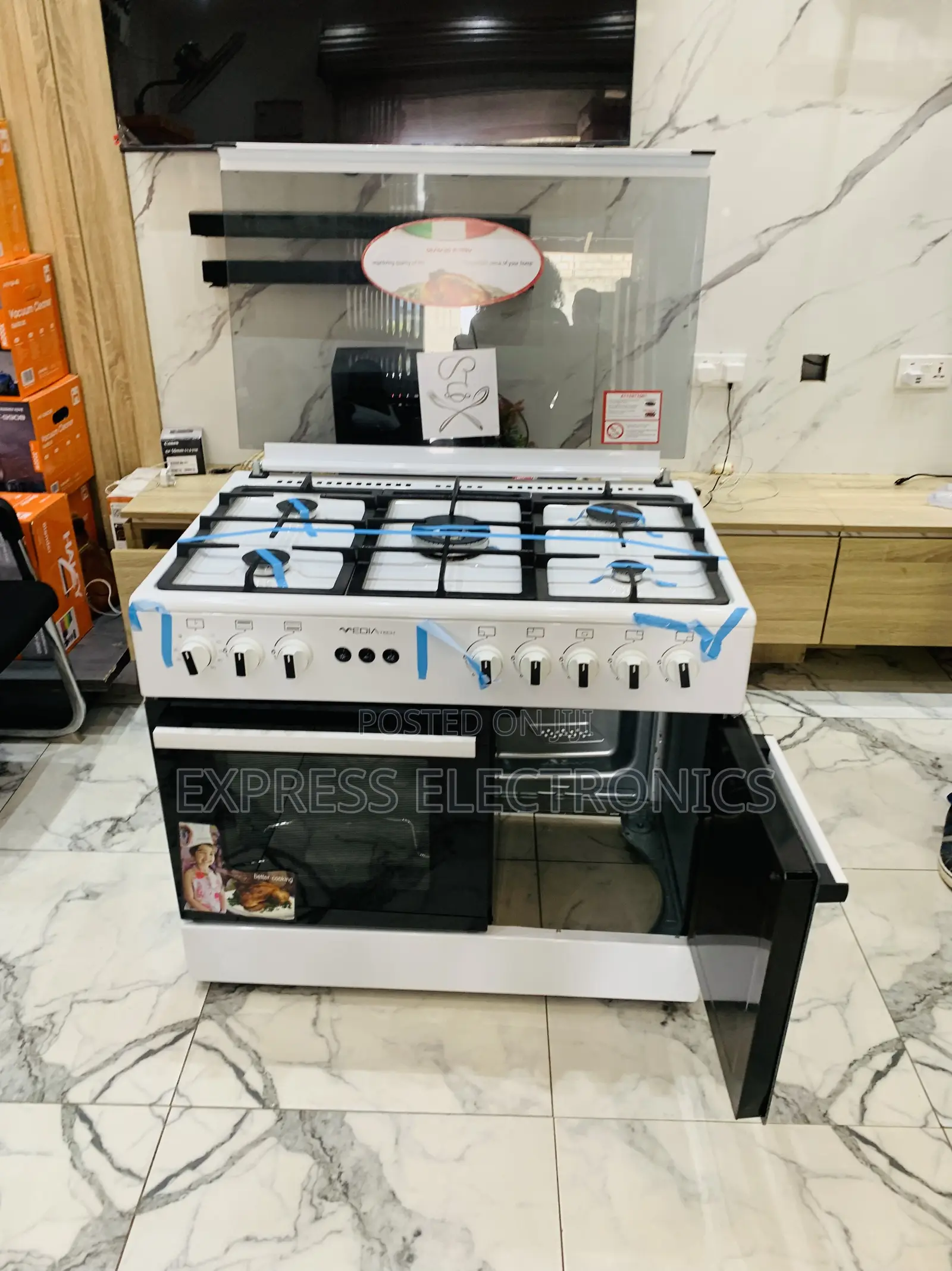Highly Recommended Gas Cooker Oven Rotisserie 5b 60/90 Ferre