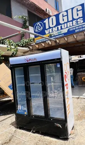 Pearl 950 Liters 3 Doors Display Fridge / Beverage Cooler PVC-150.