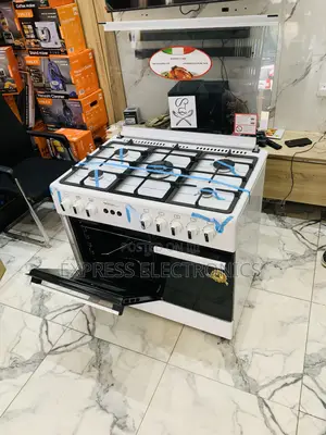 Available Gas Cooker Oven 5burner Oven Rotisserie 60/90