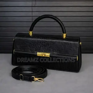 Textured Contrast Luxury Handbag