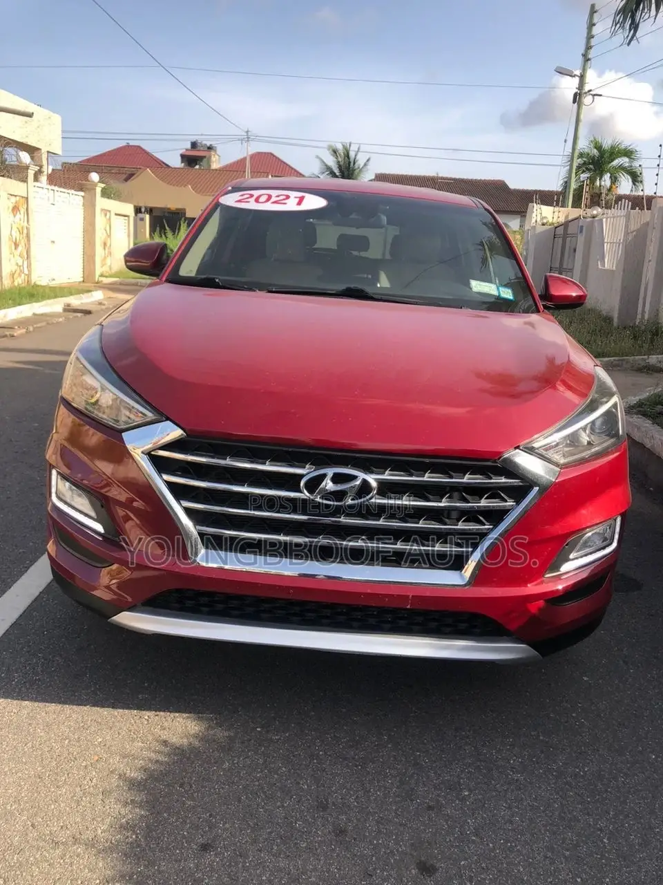 Hyundai Tucson 2021 Red