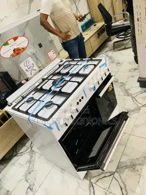 Zealous Sleek New 5burner Gas Cooker Oven 60/90
