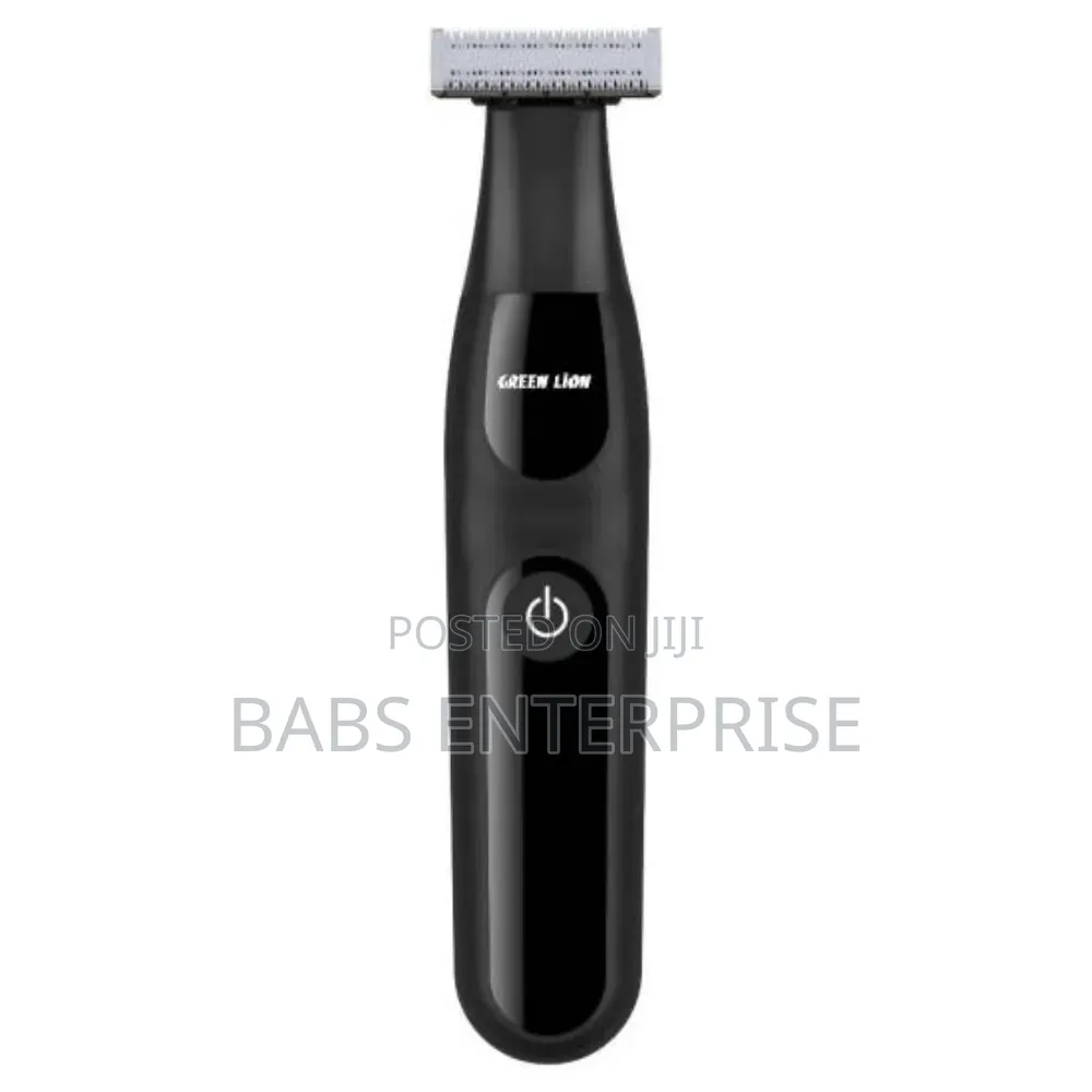 Green Lion One Blade Plus – Hair Trimmer, Nose, Eyebrow – Black