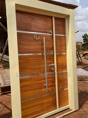 Fire Water Proof Heavy Steel Exterior Security Door