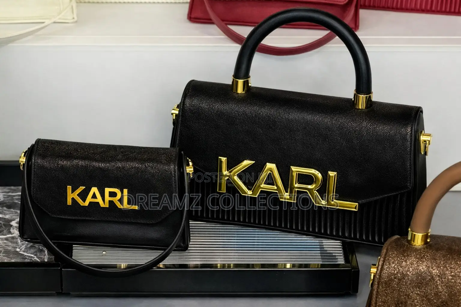 Karl Handbag Set