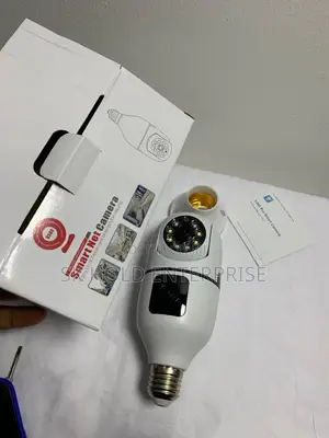 Dual Lens Smart Bulb Camera