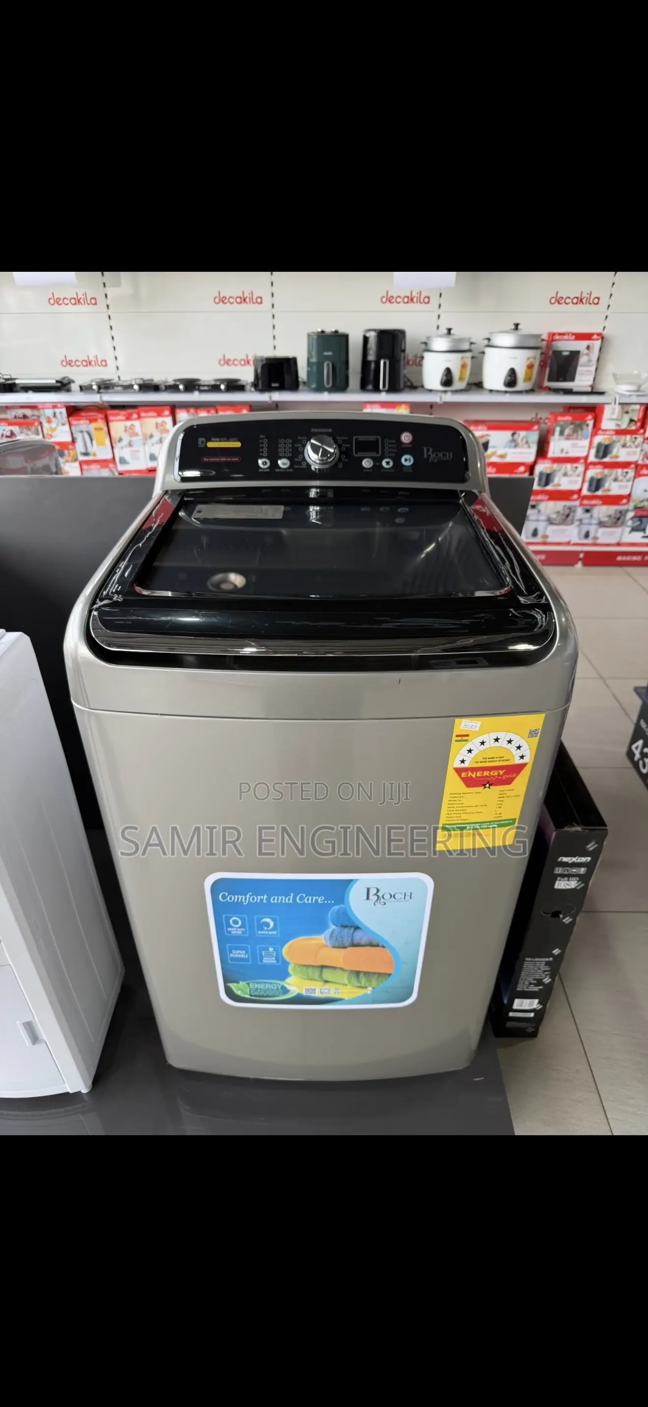 Roch Grey Top Loading Automatic Washing Machine 12 Kg