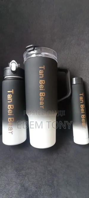 3-Piece Travel Water Bottle Set