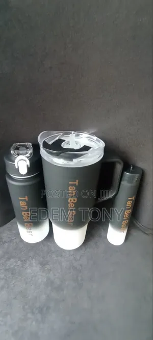 3-Piece Travel Water Bottle Set