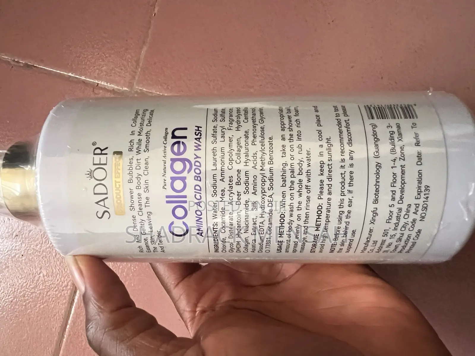 Sadoer Collagen Purifying Body Wash With Amino Acid