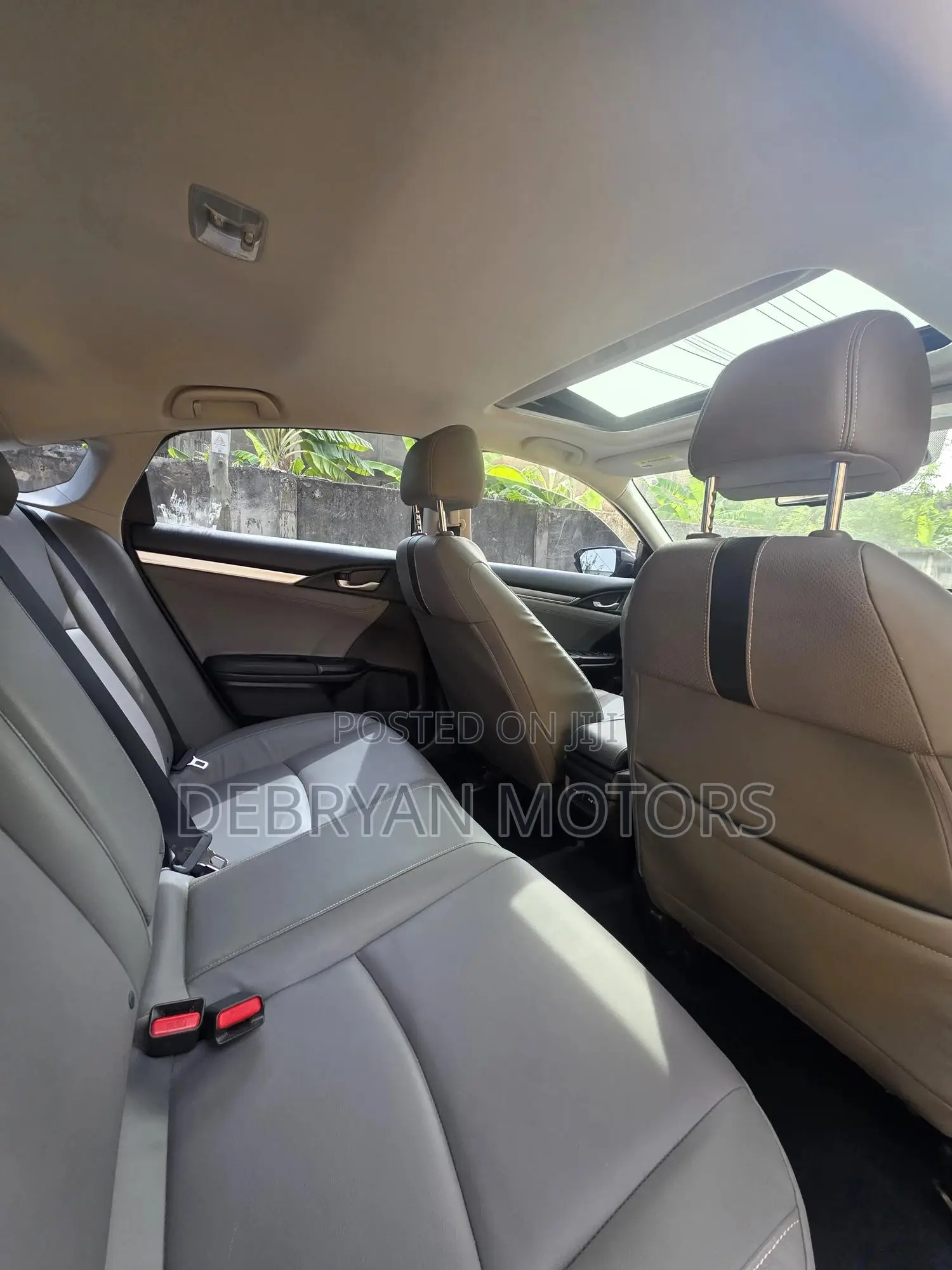 Honda Civic Touring Sedan 2018 Gray