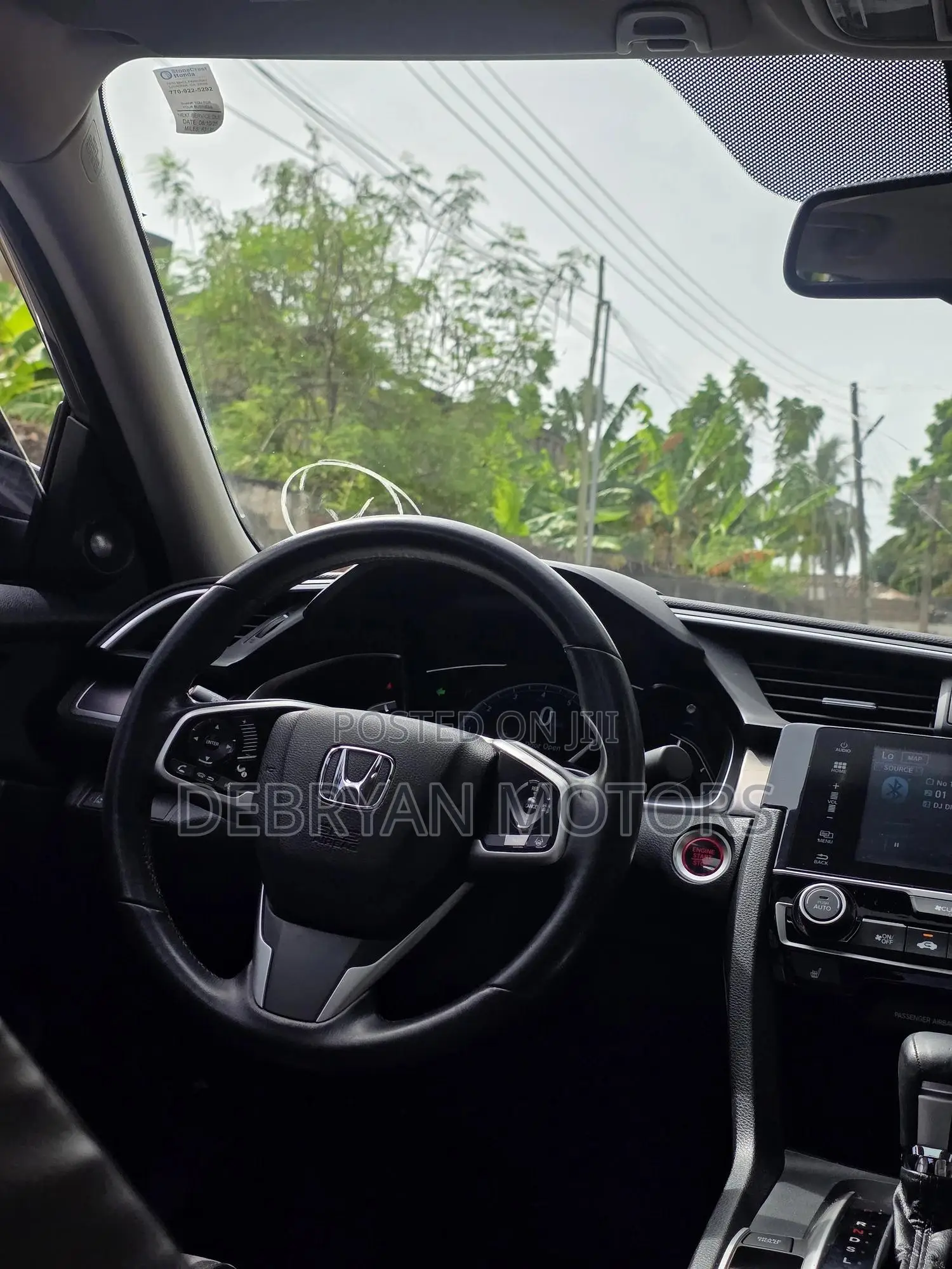 Honda Civic Touring Sedan 2018 Gray