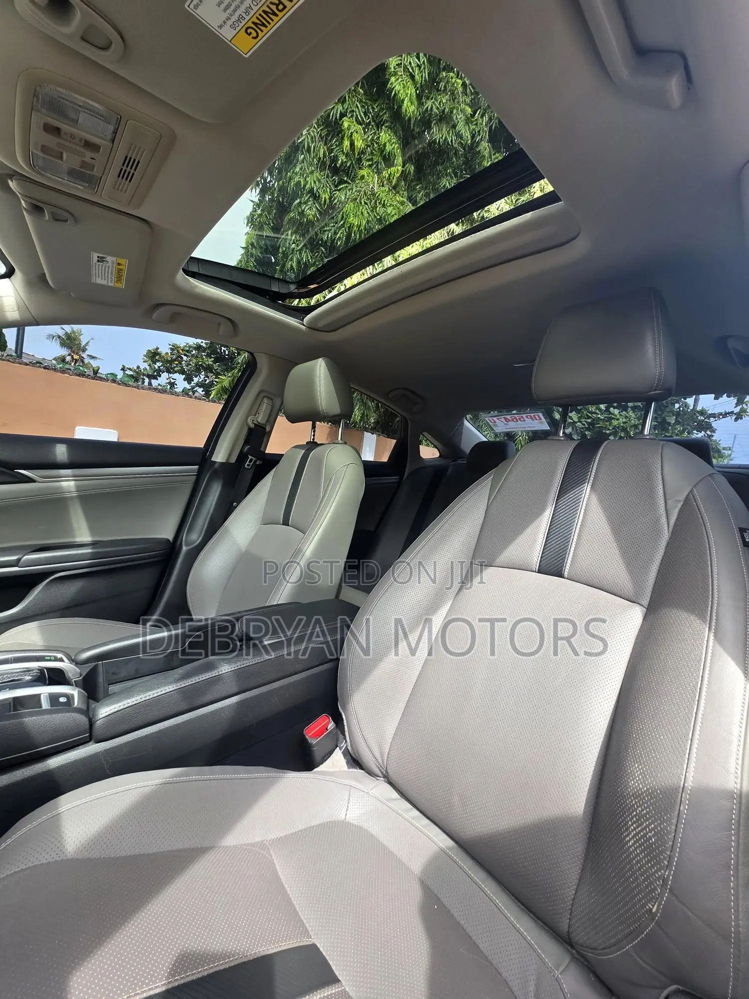 Honda Civic Touring Sedan 2018 Gray