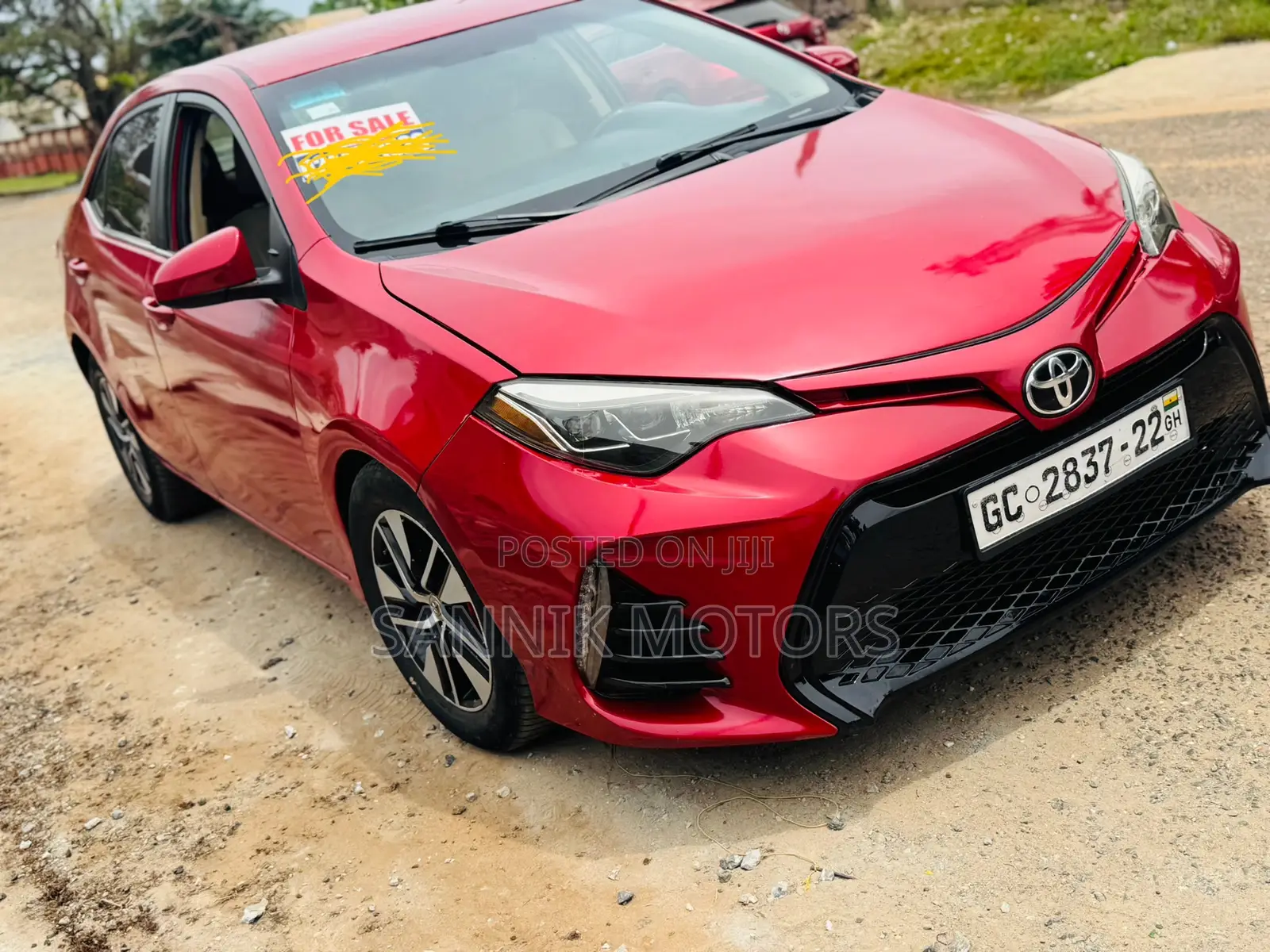 Toyota Corolla S 4dr Sedan (1.8L 4cyl CVT) 2016 Red