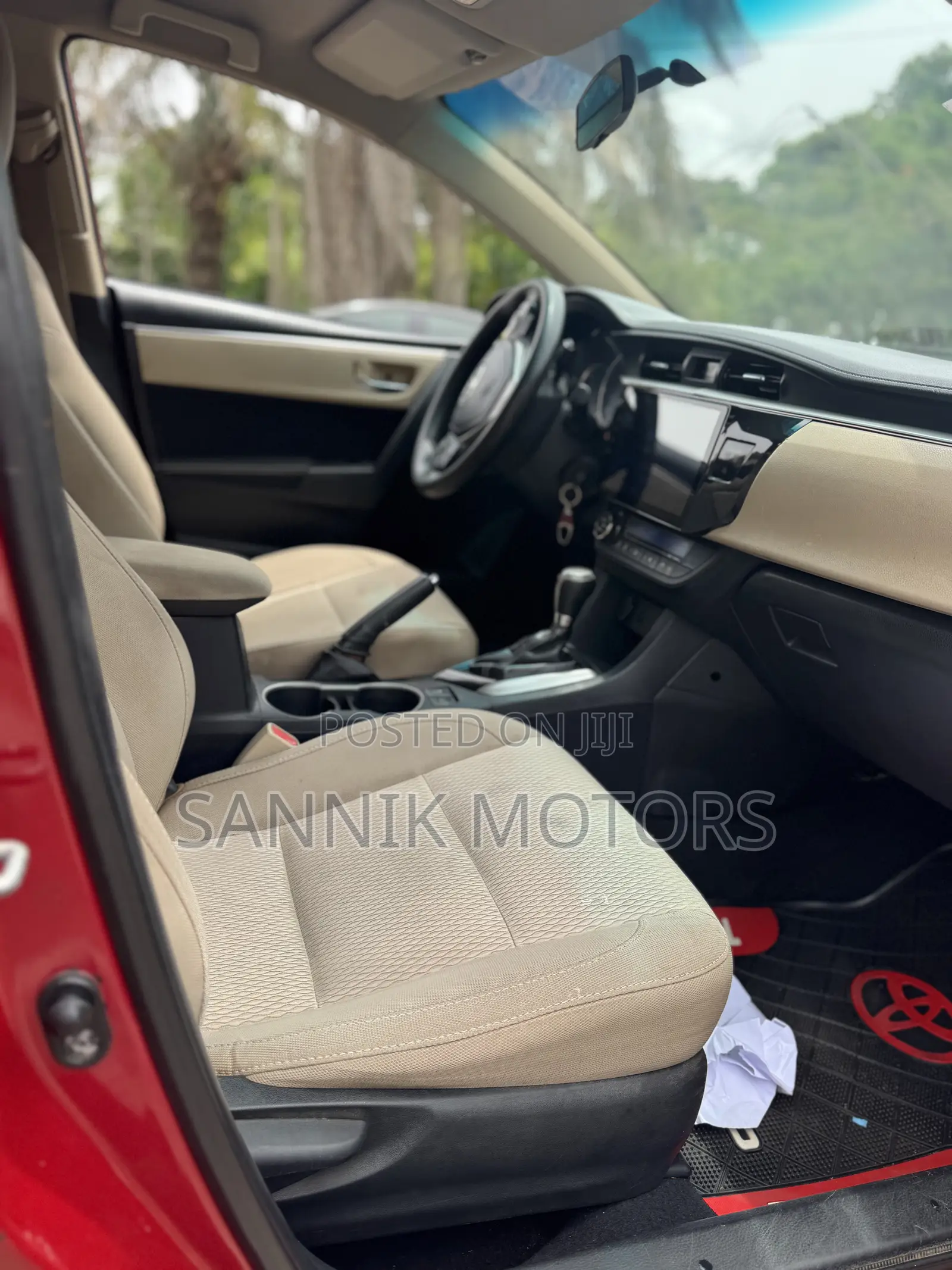 Toyota Corolla S 4dr Sedan (1.8L 4cyl CVT) 2016 Red