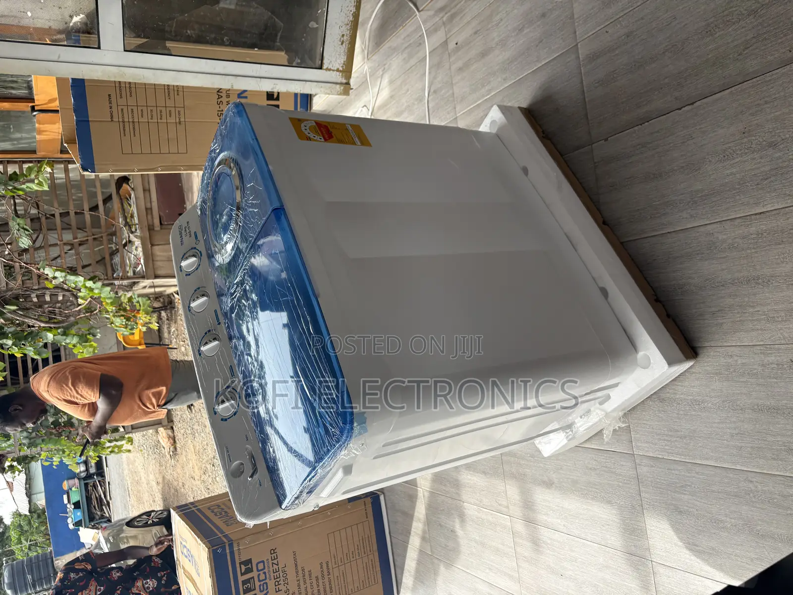 Pay When You Receive{Nasco 15kg Twin Top Washing Machine[}