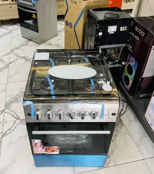 Get Adorable Ferre 60x60cm 4 Gas Burner With Oven Grill(Gray)