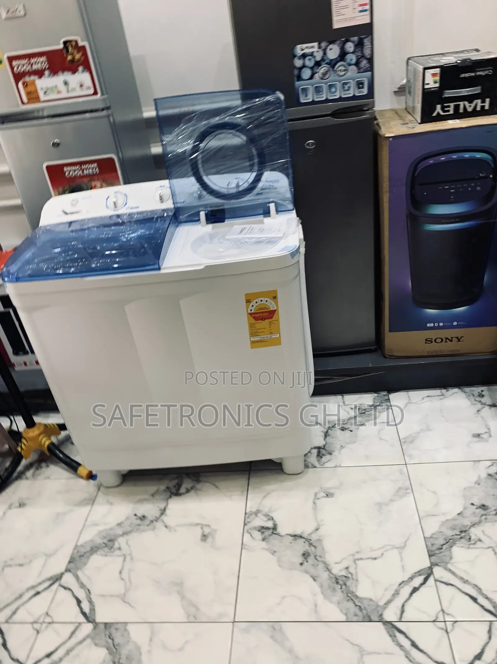 Secure Fast Nasco 15kg Twin Top Washing Machine