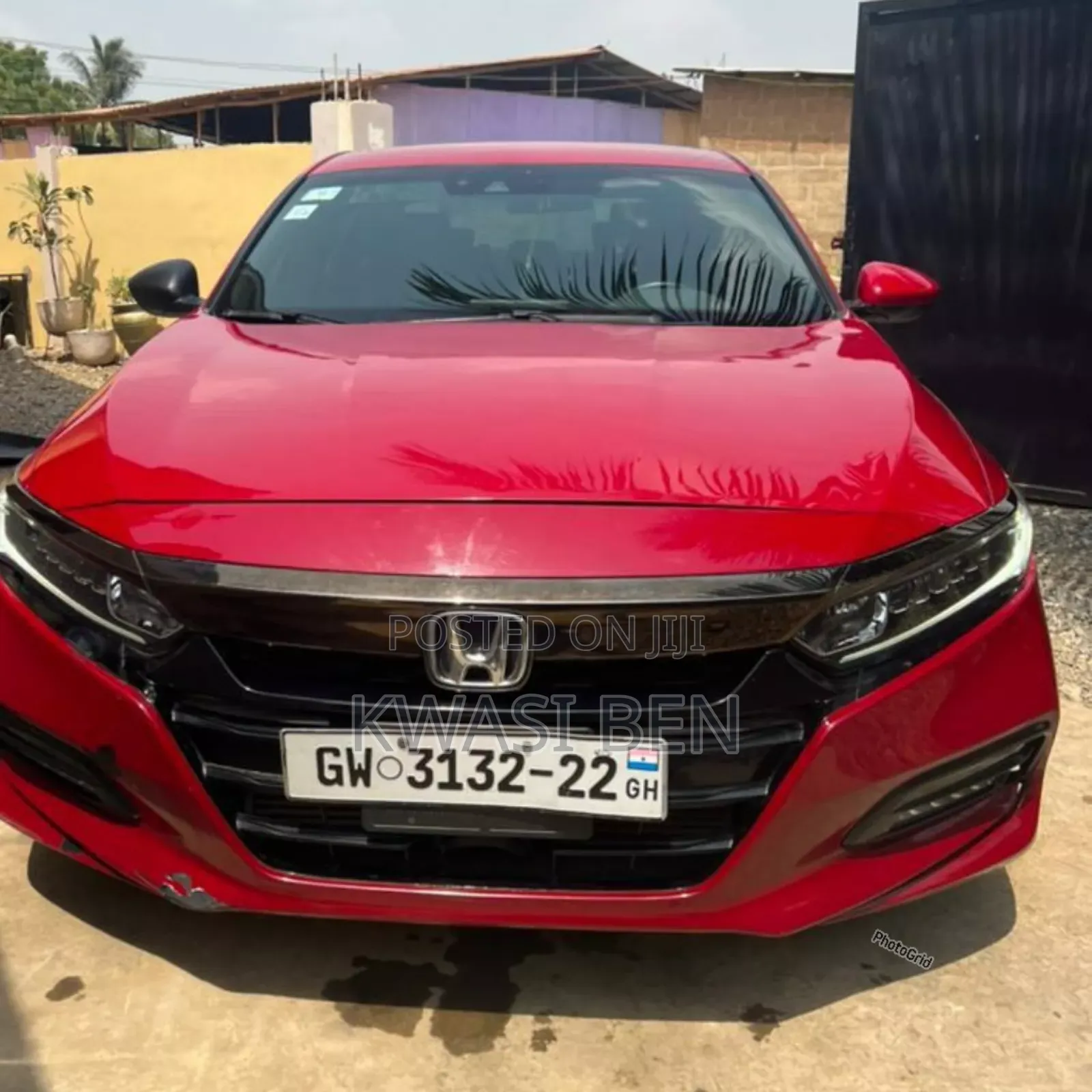 Honda Accord 2018 Red