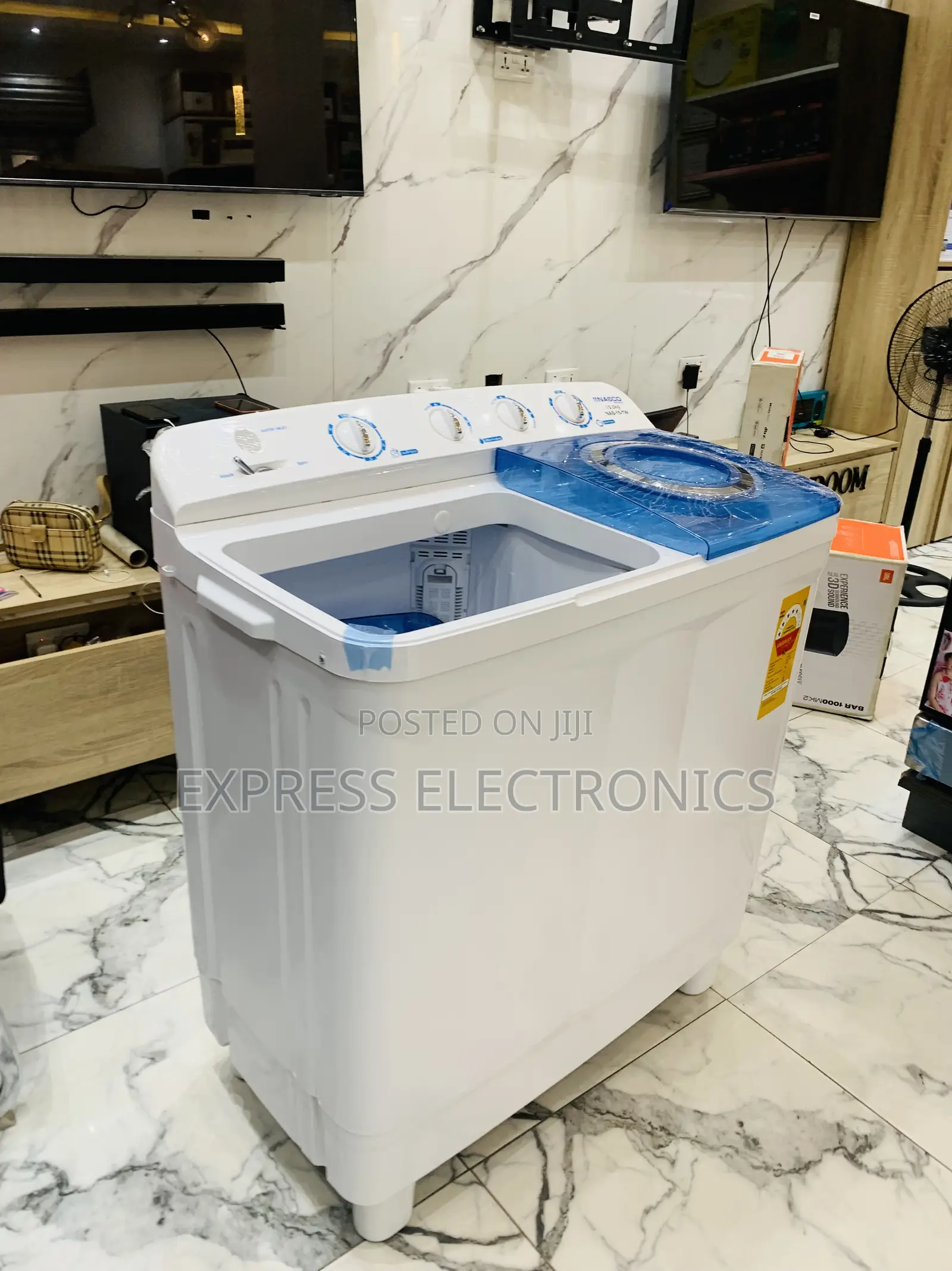 Wm Semi Auto Nasco 15kg Topload Twintub