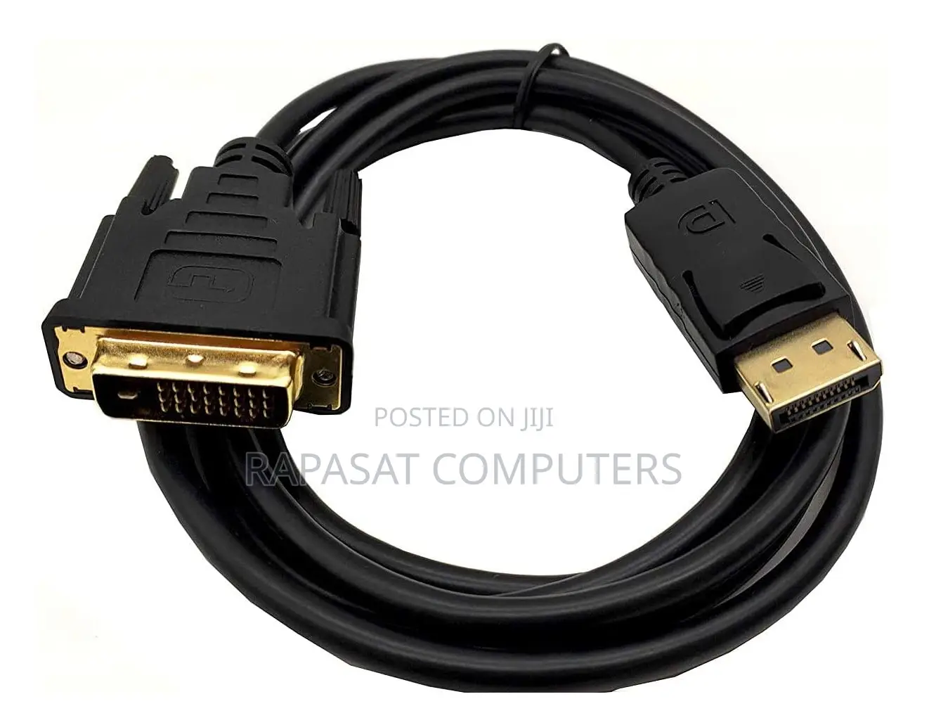 Dp Male To Dvi 24+1 Male Cable 1.8m