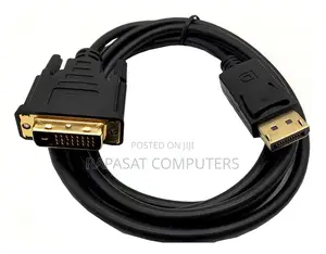 Dp Male To Dvi 24+1 Male Cable 1.8m