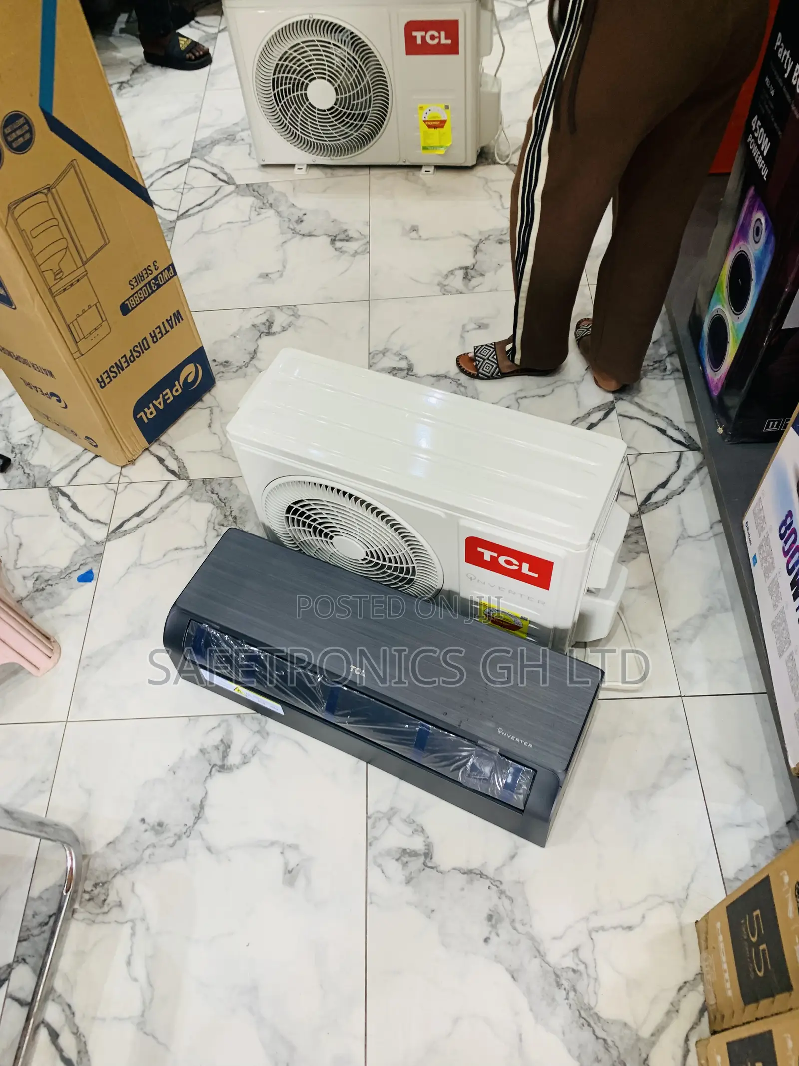Order New TCL 1.5hp Inverter Air Conditioner Black