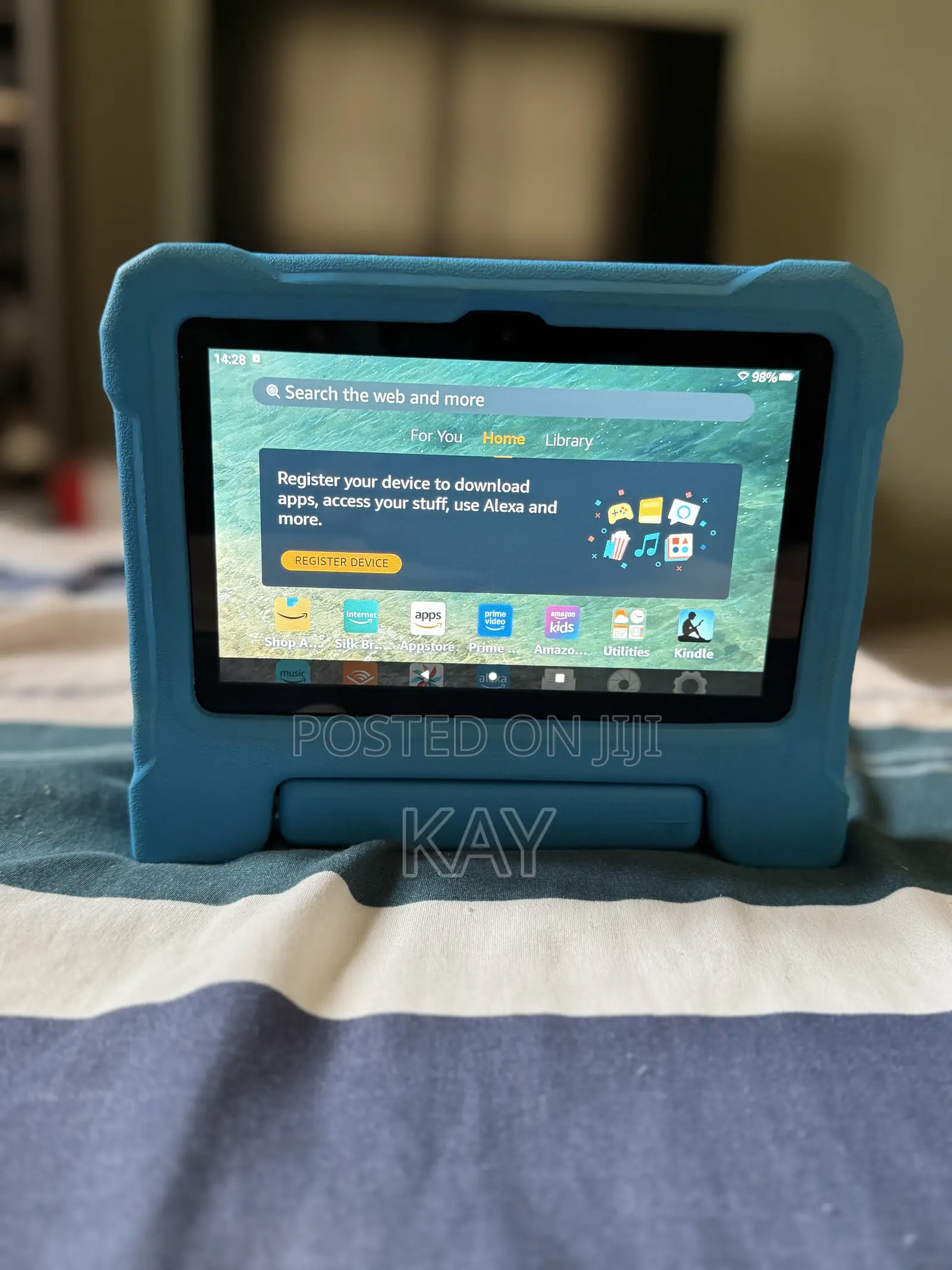 New Amazon Fire 7 Kids Edition 2022 16 GB Black