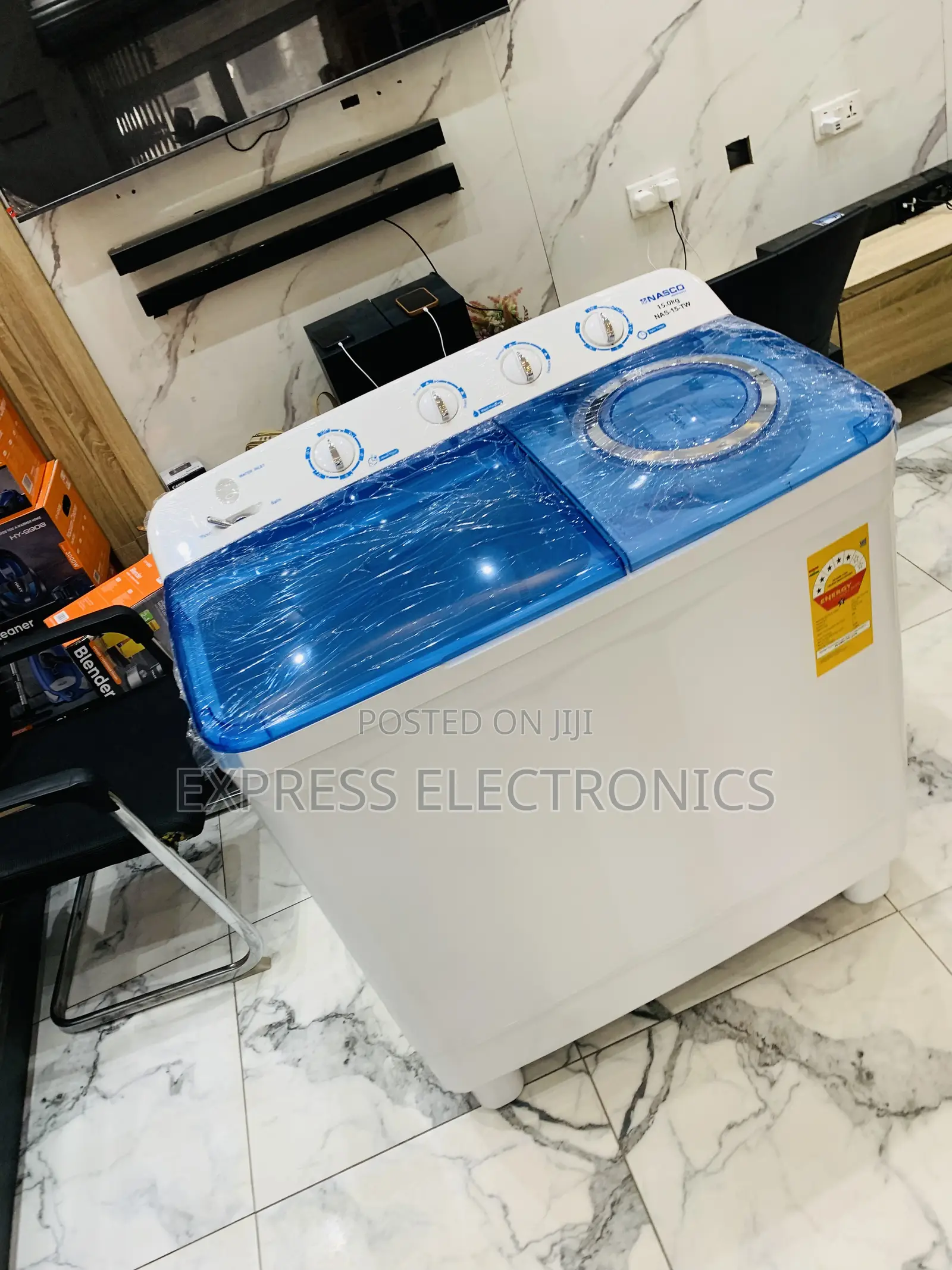 Strong Enough Wm Topload Twintub 15kg Nasco
