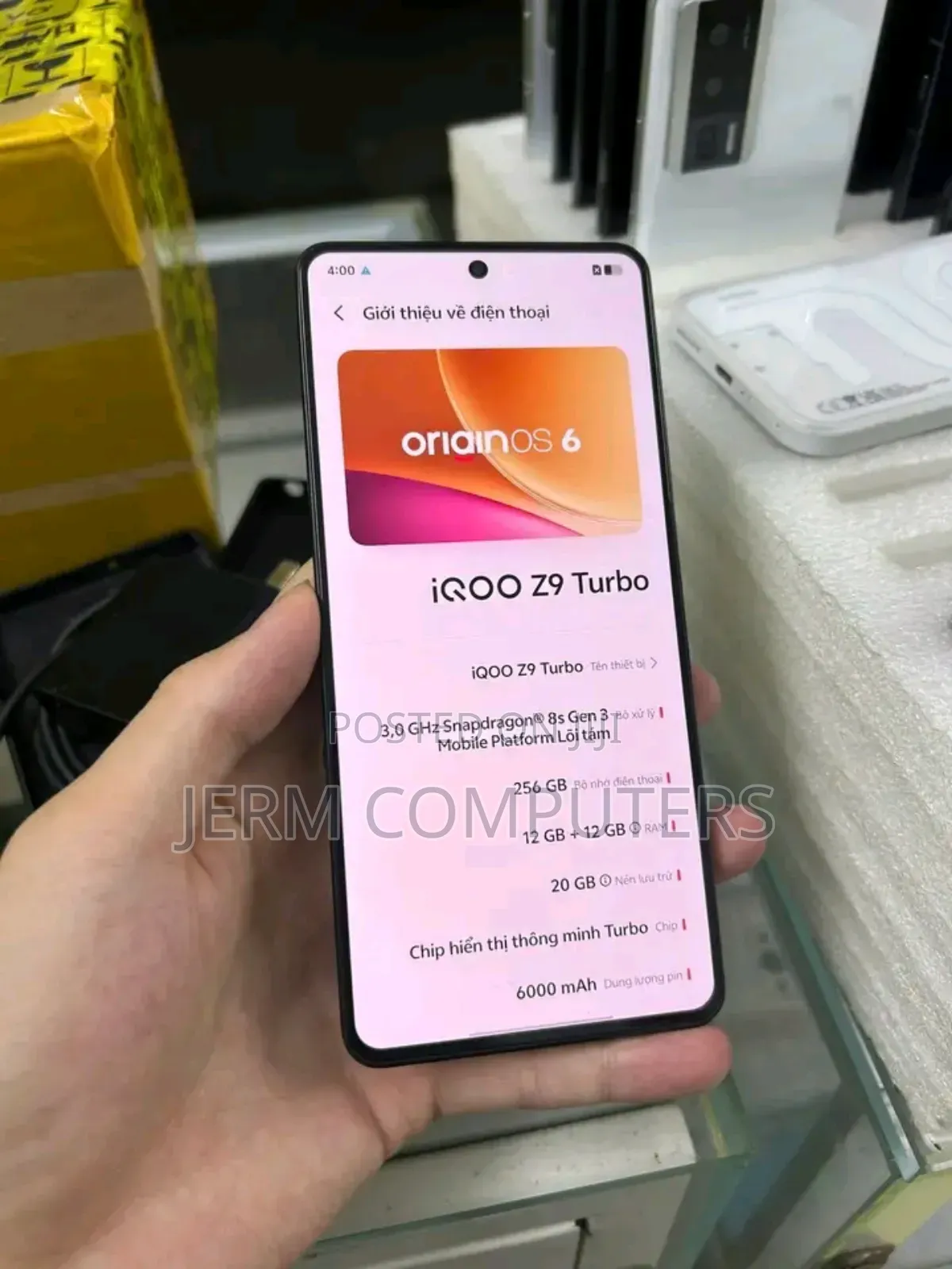 Vivo iQOO Z9 Turbo 256 GB Black