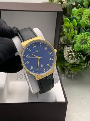 Leather Watch From Casio