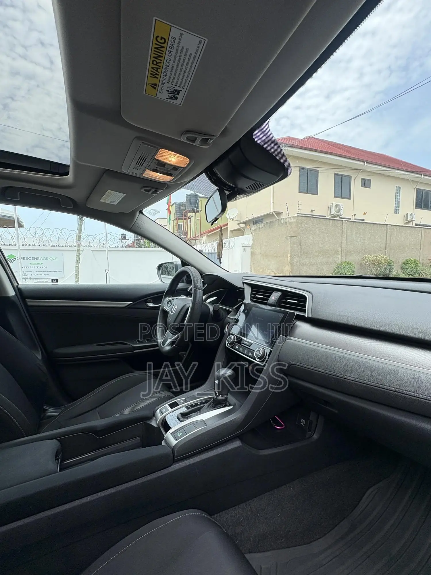 Honda Civic EX 4dr Sedan (2.0L 4cyl) 2017 Gray