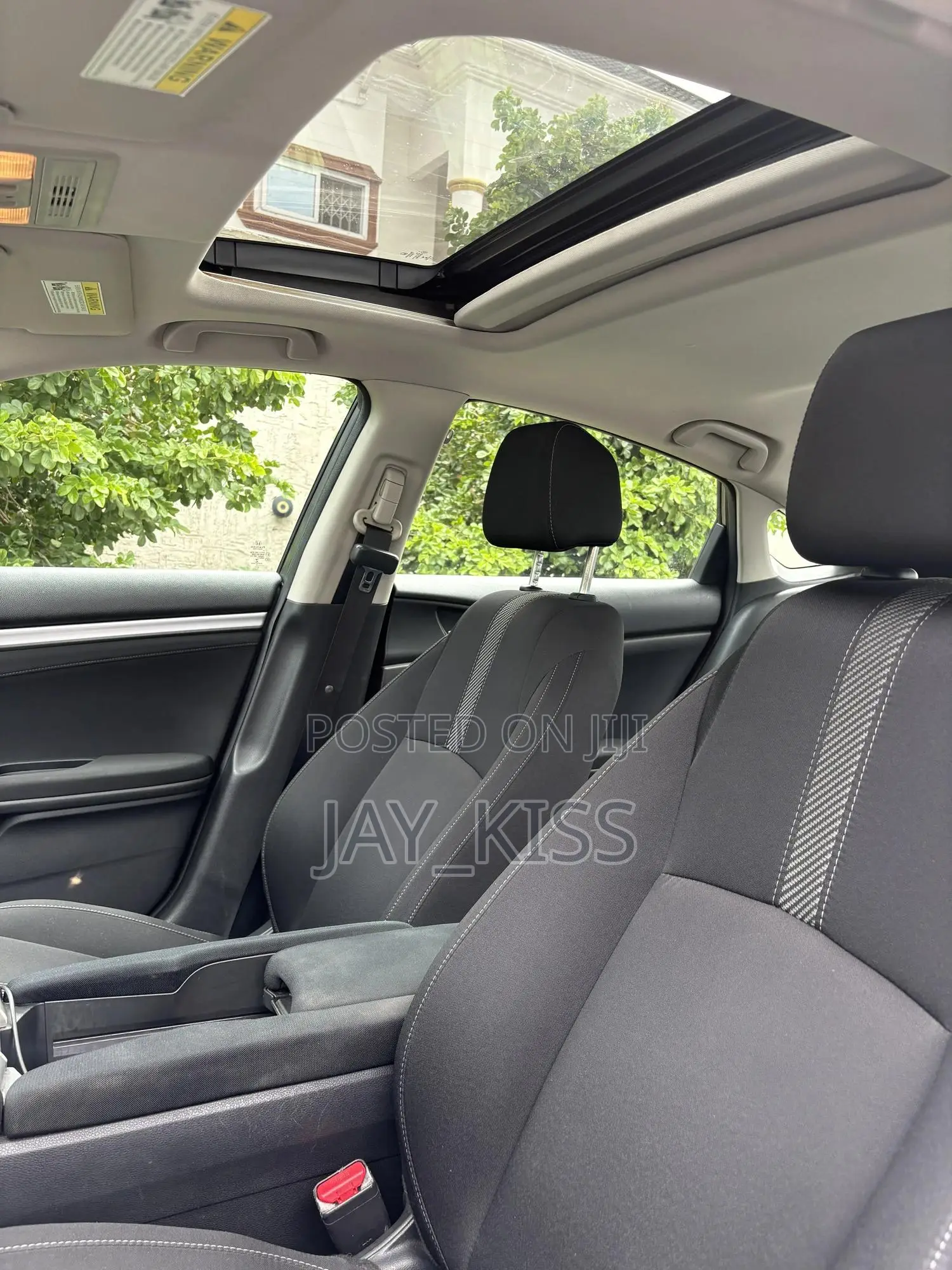 Honda Civic EX 4dr Sedan (2.0L 4cyl) 2017 Gray