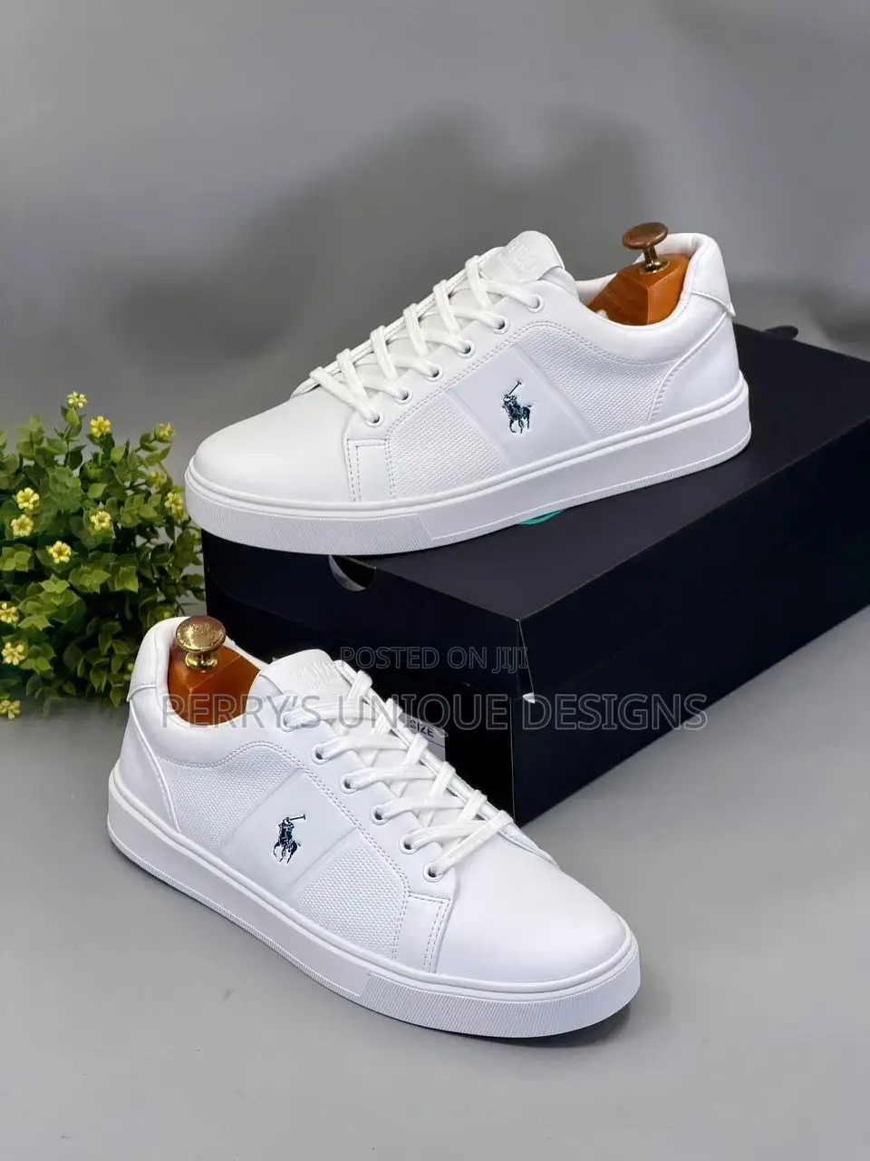 Pure Prestige All-White Sneakers