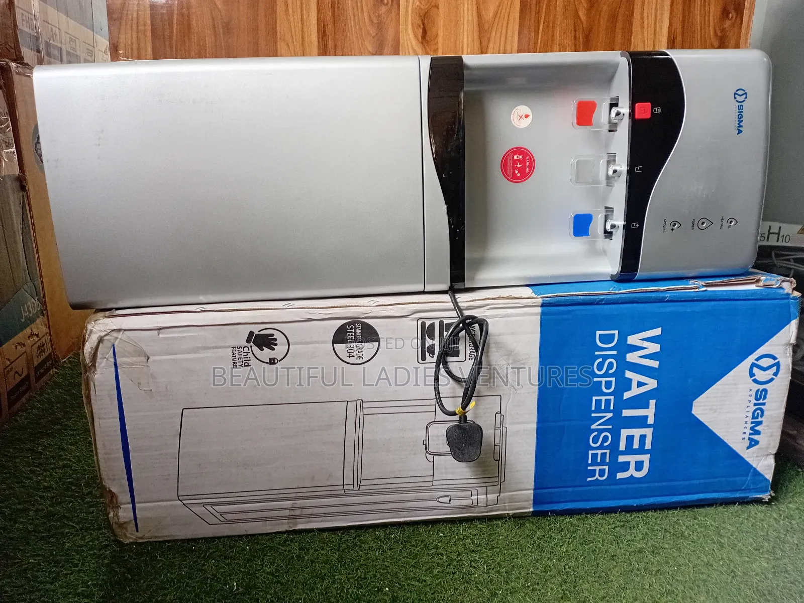 Sigma Premium Water Dispenser – Fast Cooling Heating System