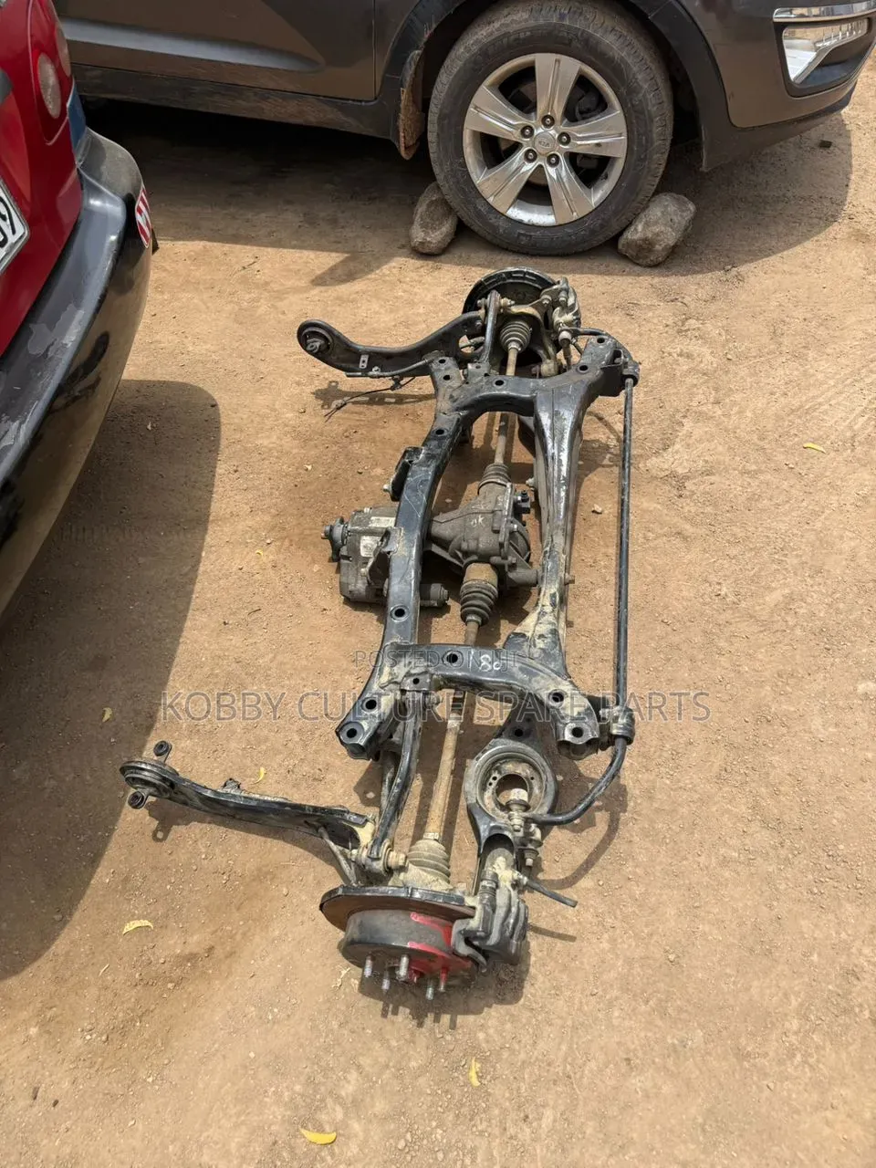 Original Kia Sportage 2012/13 Back Beam Complete Available for All Car