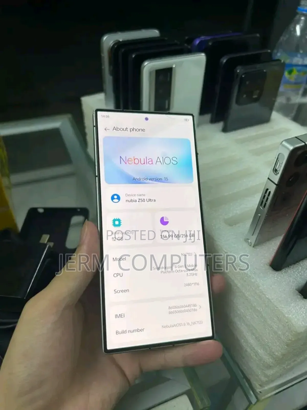 ZTE nubia Z50 Ultra 256 GB Silver